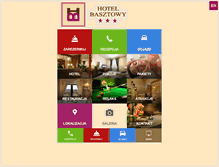 Tablet Screenshot of hotelbasztowy.pl